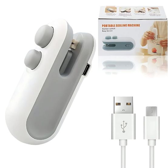 USB Rechargeable Portable Mini Sealing Machine