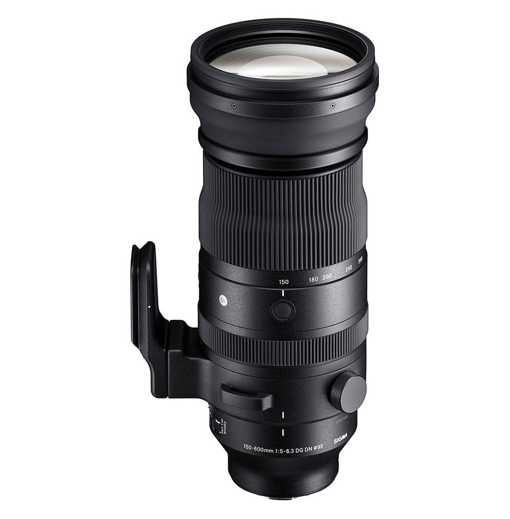 Sigma 150-600MM F5-6.3 DG DN OS Sports Lens - Close-up of optical stabilization system for sharp images