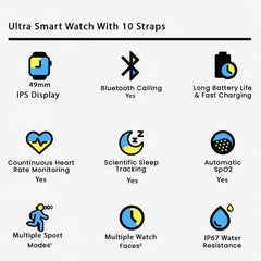 ultra 10 smart watch with  best features