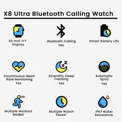 X8 ultra smart watch - Best features